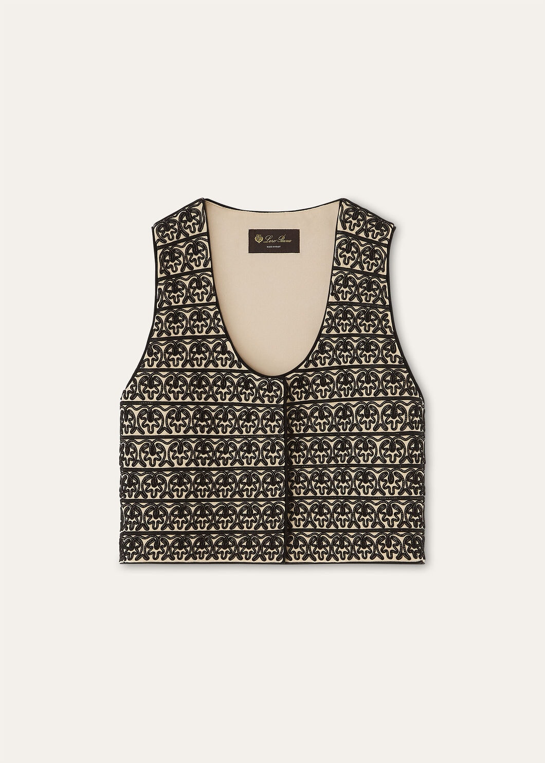 ADDIE EMBROIDERED VEST THISTLE MEADOW CORNELY