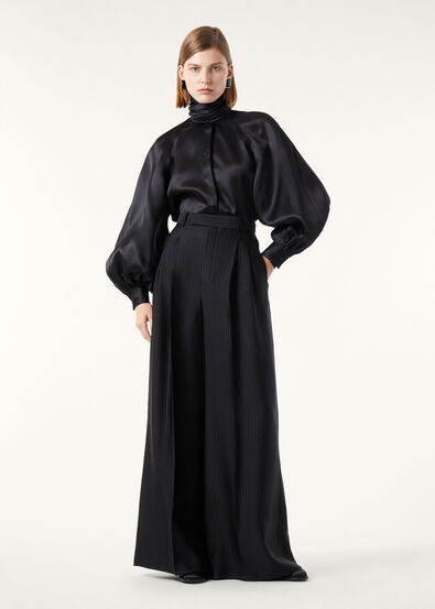 LYDIE SHIRT ORGANDY SATIN