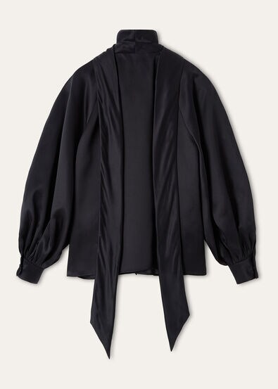 LYDIE SHIRT ORGANDY SATIN