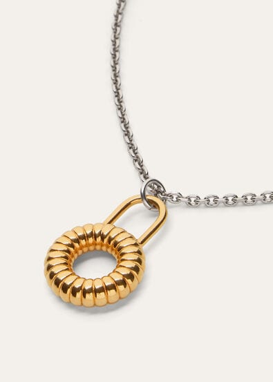 BALE WIGGLE DOUBLE LENGHT CHARMS NECKLACE