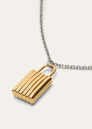 BALE WIGGLE DOUBLE LENGHT CHARMS NECKLACE