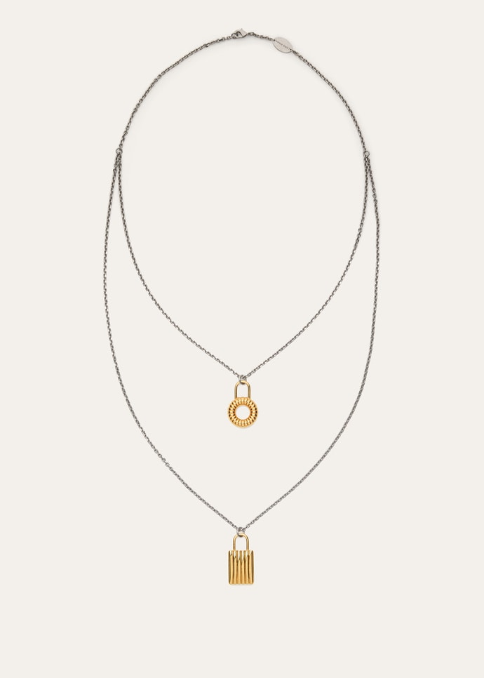 BALE WIGGLE DOUBLE LENGHT CHARMS NECKLACE_FAQ1209_B5O3_NR_2