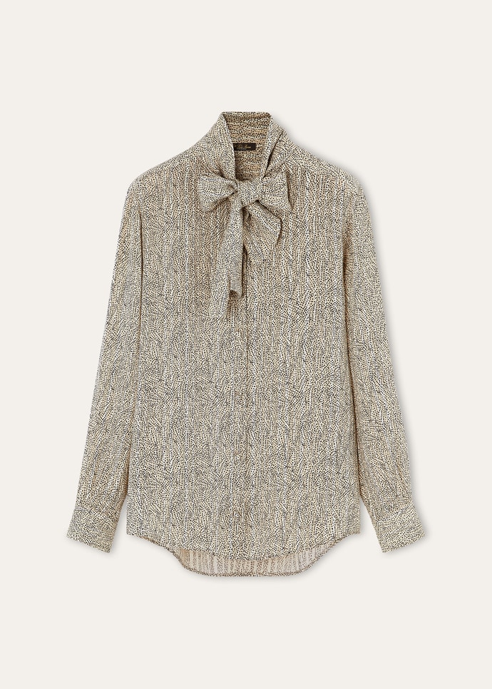 ANGELA SHIRT GOLDEN STONES SILK LAME'_FAQ1222_T1T5_5