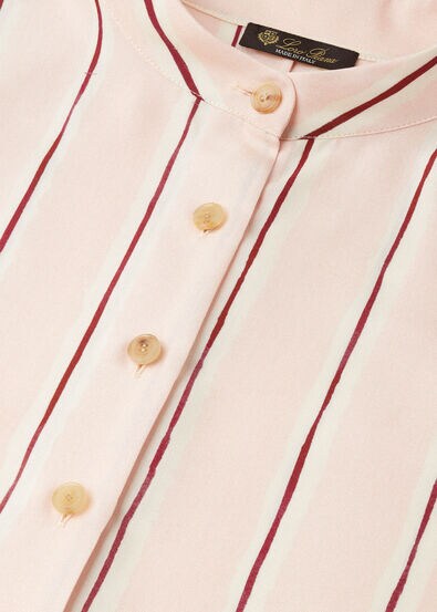 JADE 3/4 SHIRT DENNERY SILK SHANTUNG