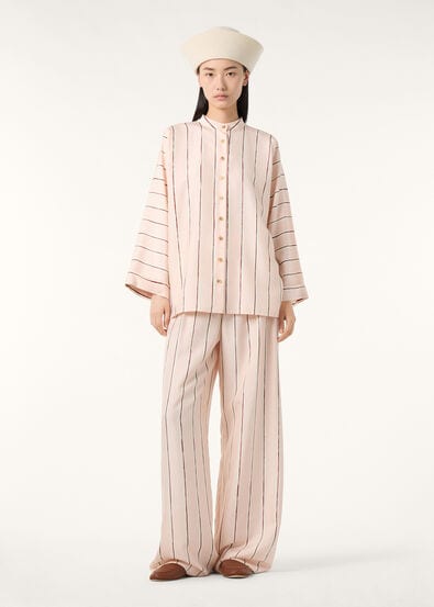 JADE 3/4 SHIRT DENNERY SILK SHANTUNG