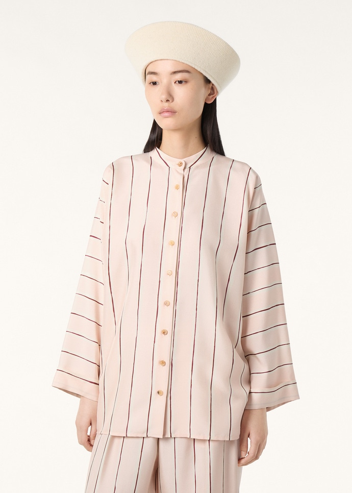 JADE 3/4 SHIRT DENNERY SILK SHANTUNG_FAQ1251_T1U1_3