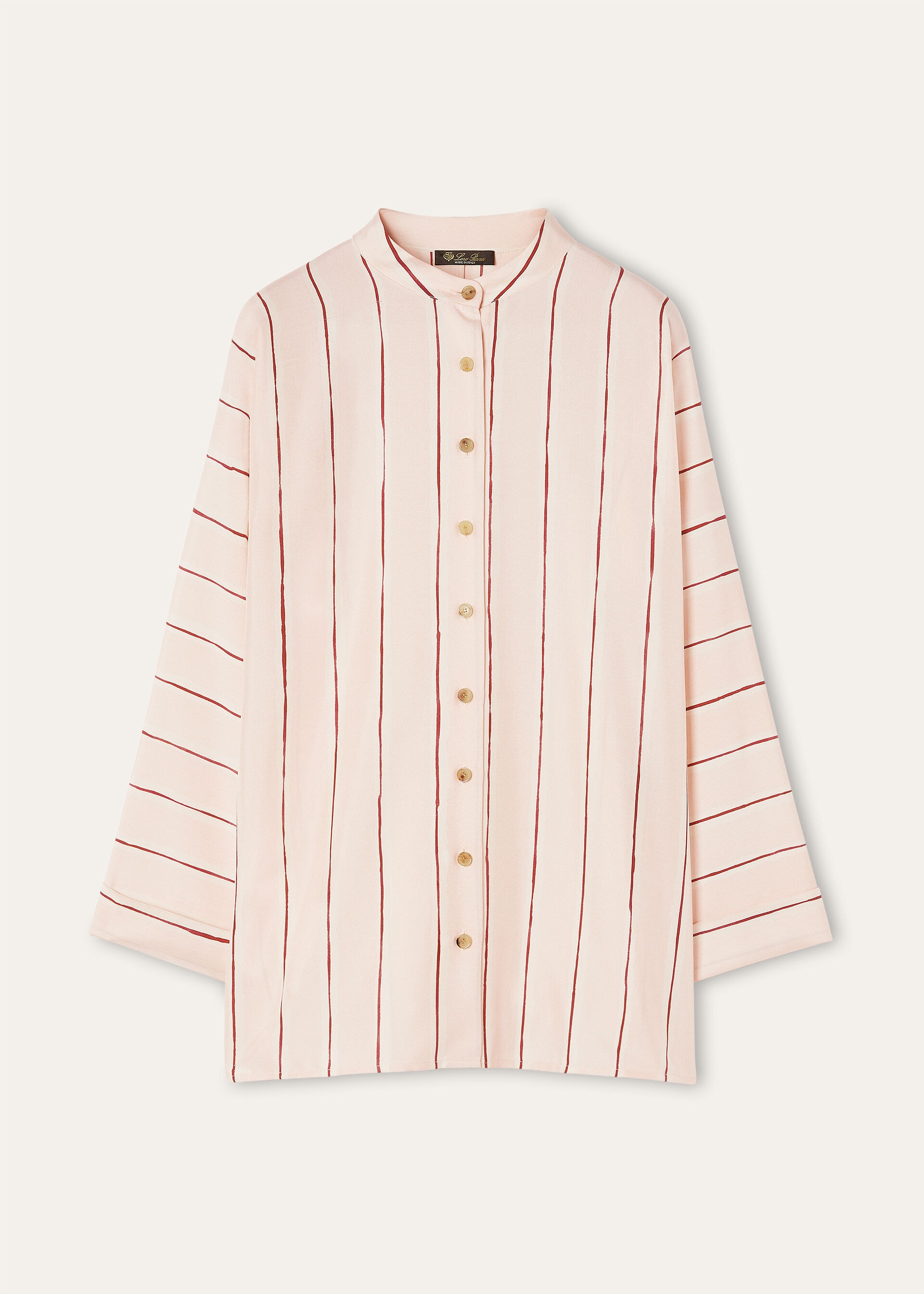 JADE 3/4 SHIRT DENNERY SILK SHANTUNG