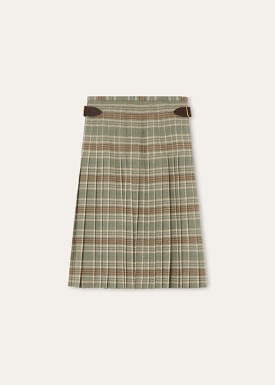 MILDA SKIRT LORO CLAN FLANNEL