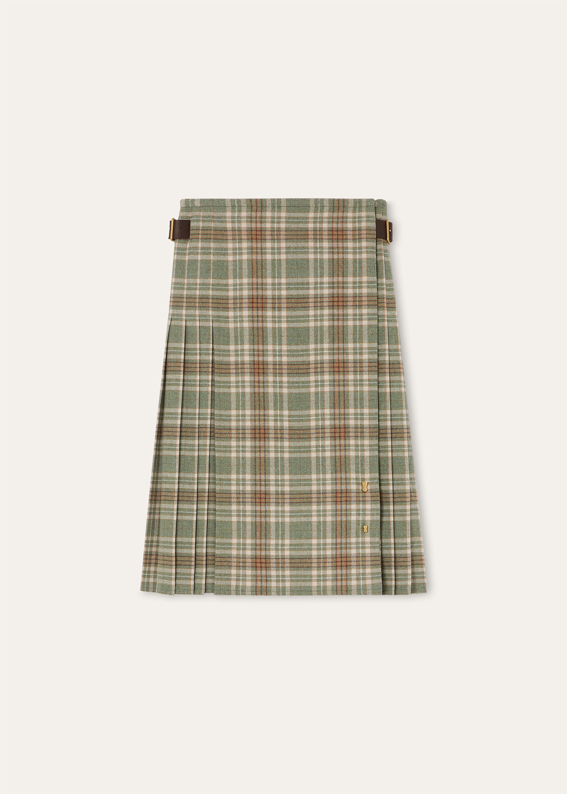 MILDA SKIRT LORO CLAN FLANNEL