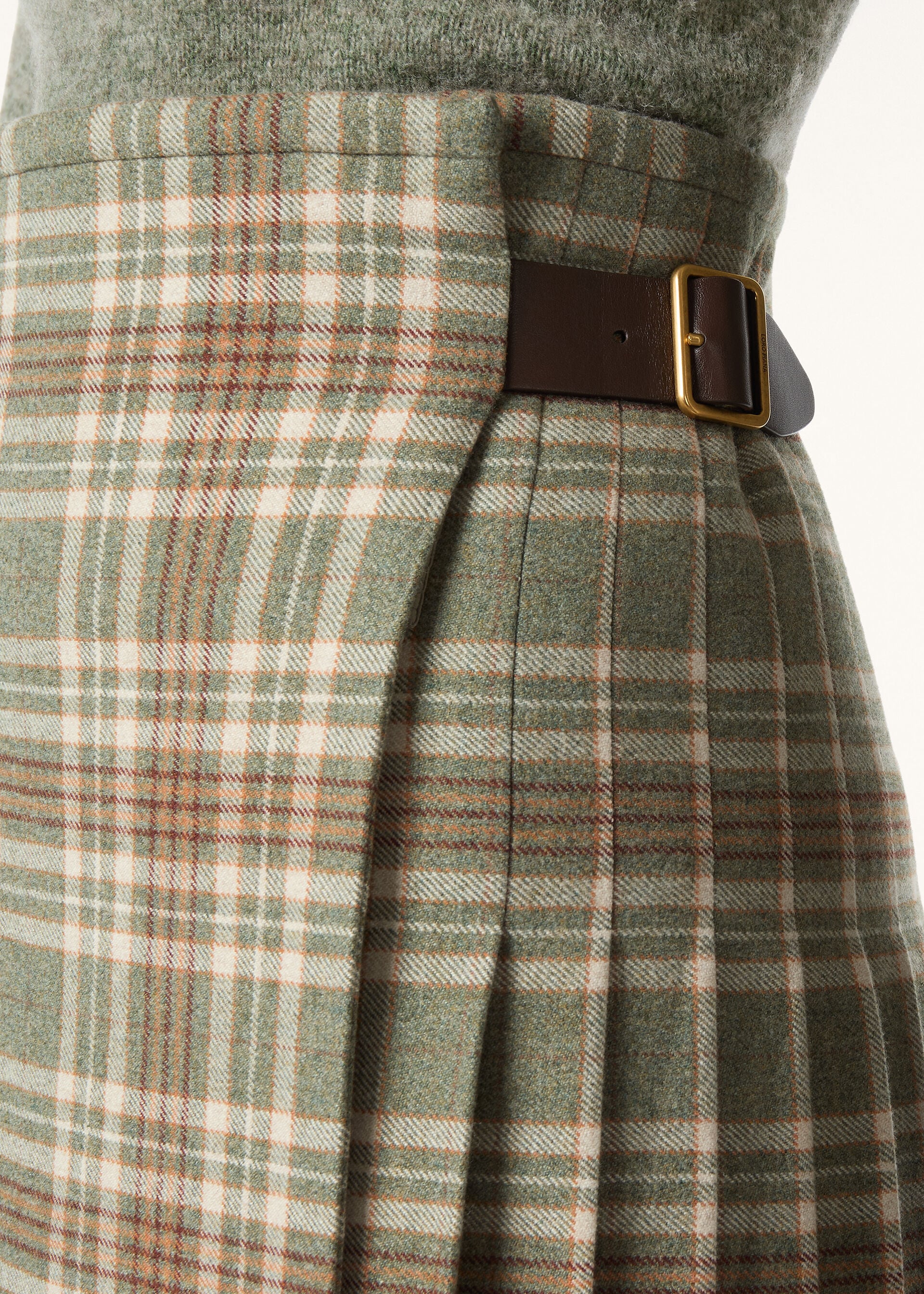 MILDA SKIRT LORO CLAN FLANNEL