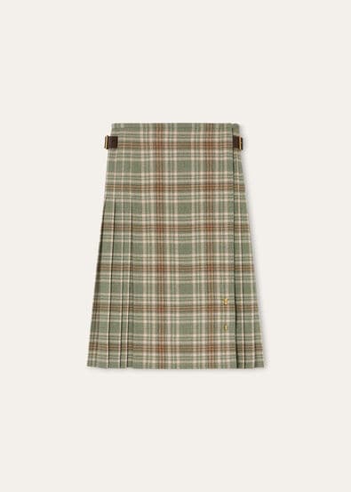 MILDA SKIRT LORO CLAN FLANNEL