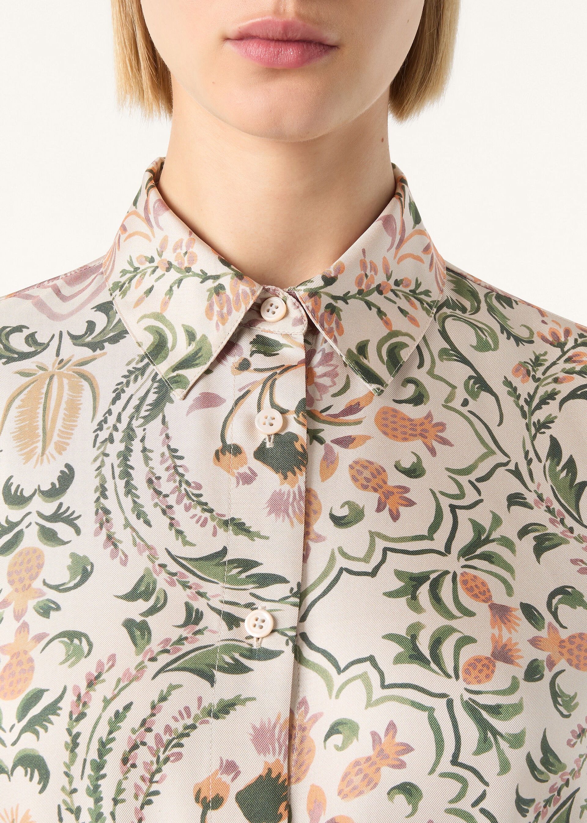 CLARISSA SHIRT LILIBETH SILK TWILL