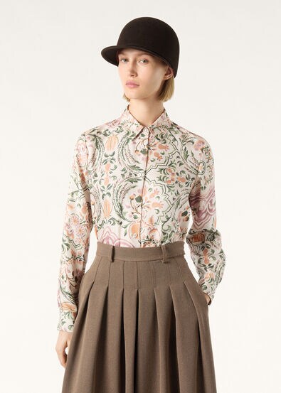 CLARISSA SHIRT LILIBETH SILK TWILL