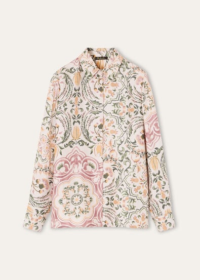 CLARISSA SHIRT LILIBETH SILK TWILL