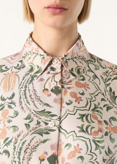 CLARISSA SHIRT LILIBETH SILK TWILL