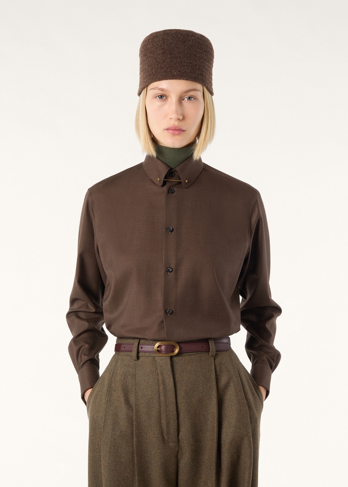 THEA PENNY BAR COLLAR SHIRT TASMANIAN_FAQ1280_H0QJ_3
