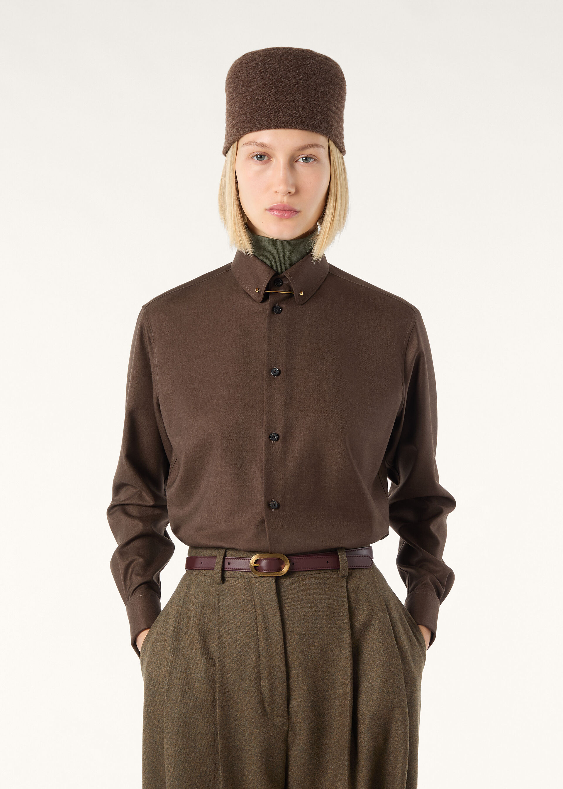 THEA PENNY BAR COLLAR SHIRT TASMANIAN