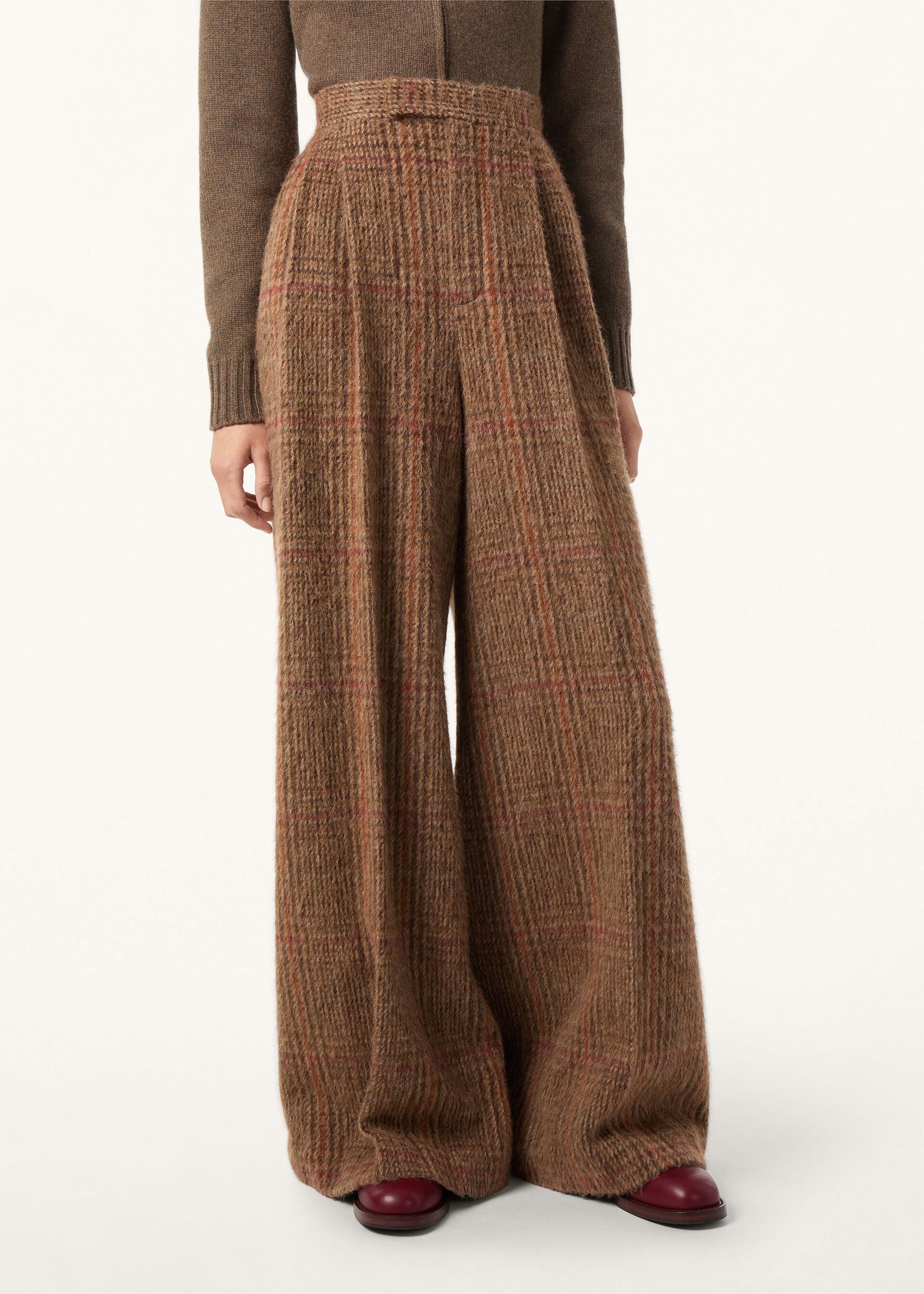 HORST TROUSERS BRUSHED PRINCE OF WALES