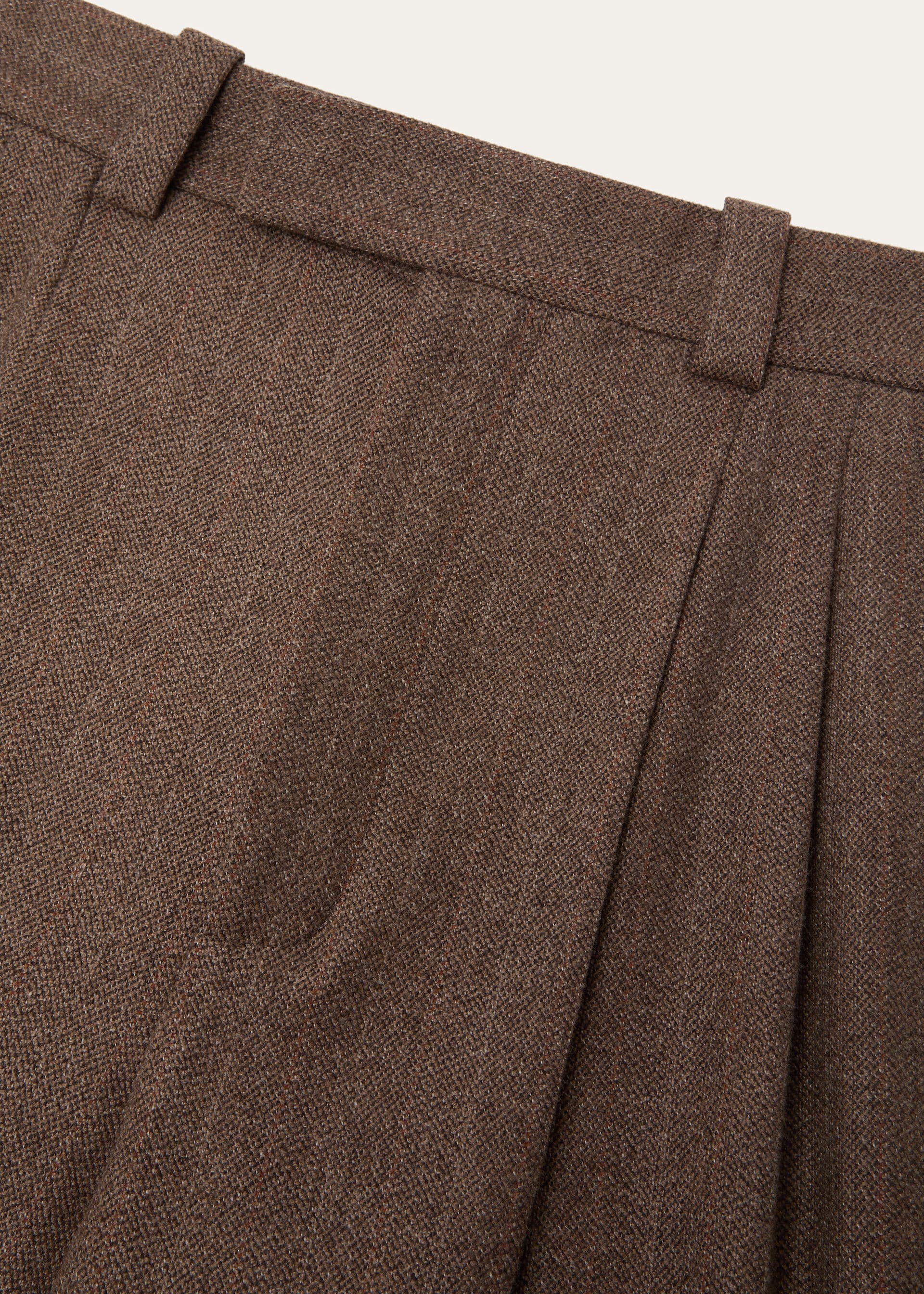 TIMON TROUSERS CHEVIOT WISH CASH