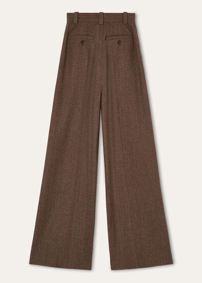 TIMON TROUSERS CHEVIOT WISH CASH