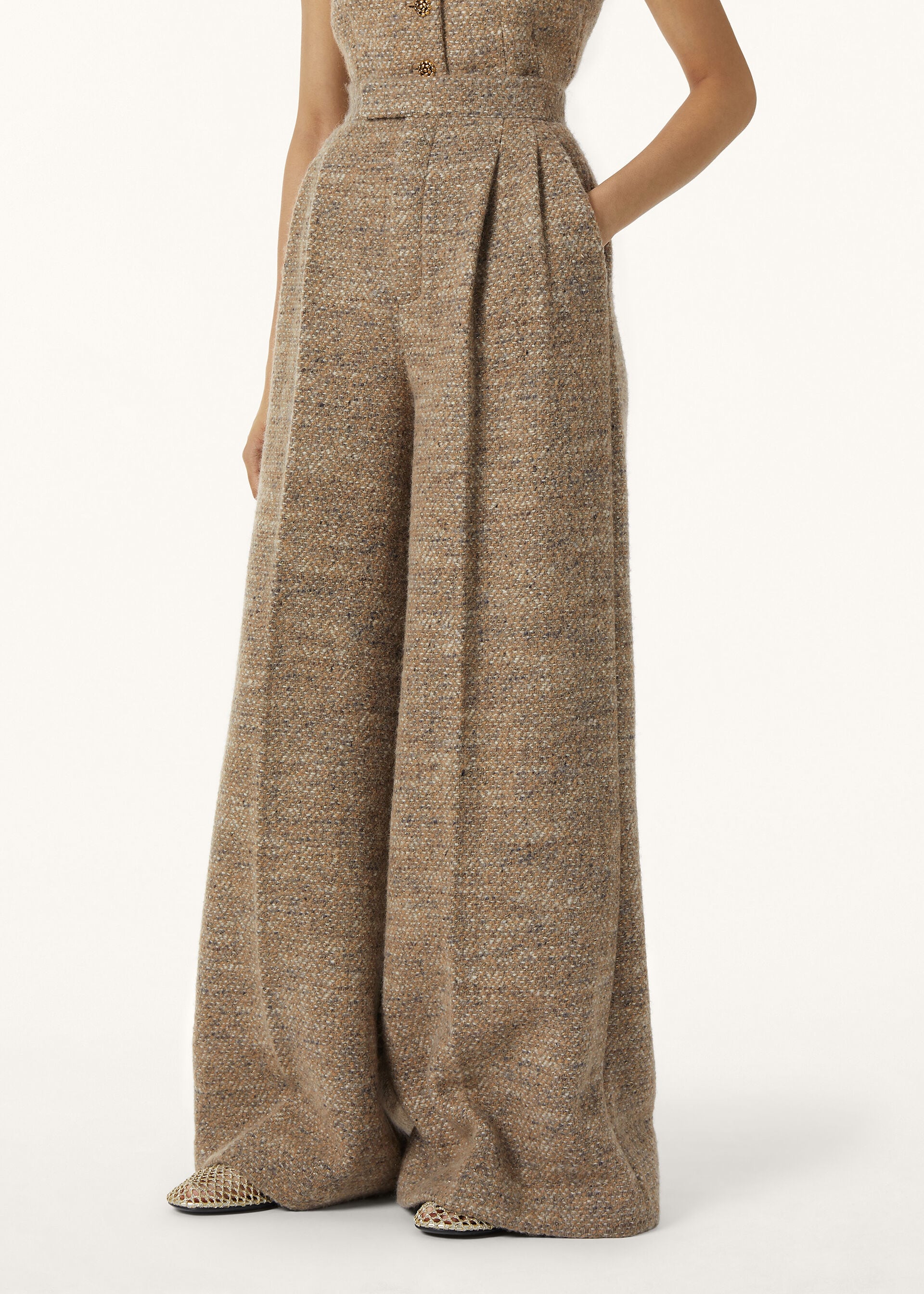 HORST TROUSERS TWEED LUREX