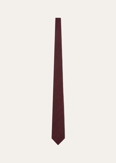 YALE TIE 8 DIAGONAL SILK TWILL