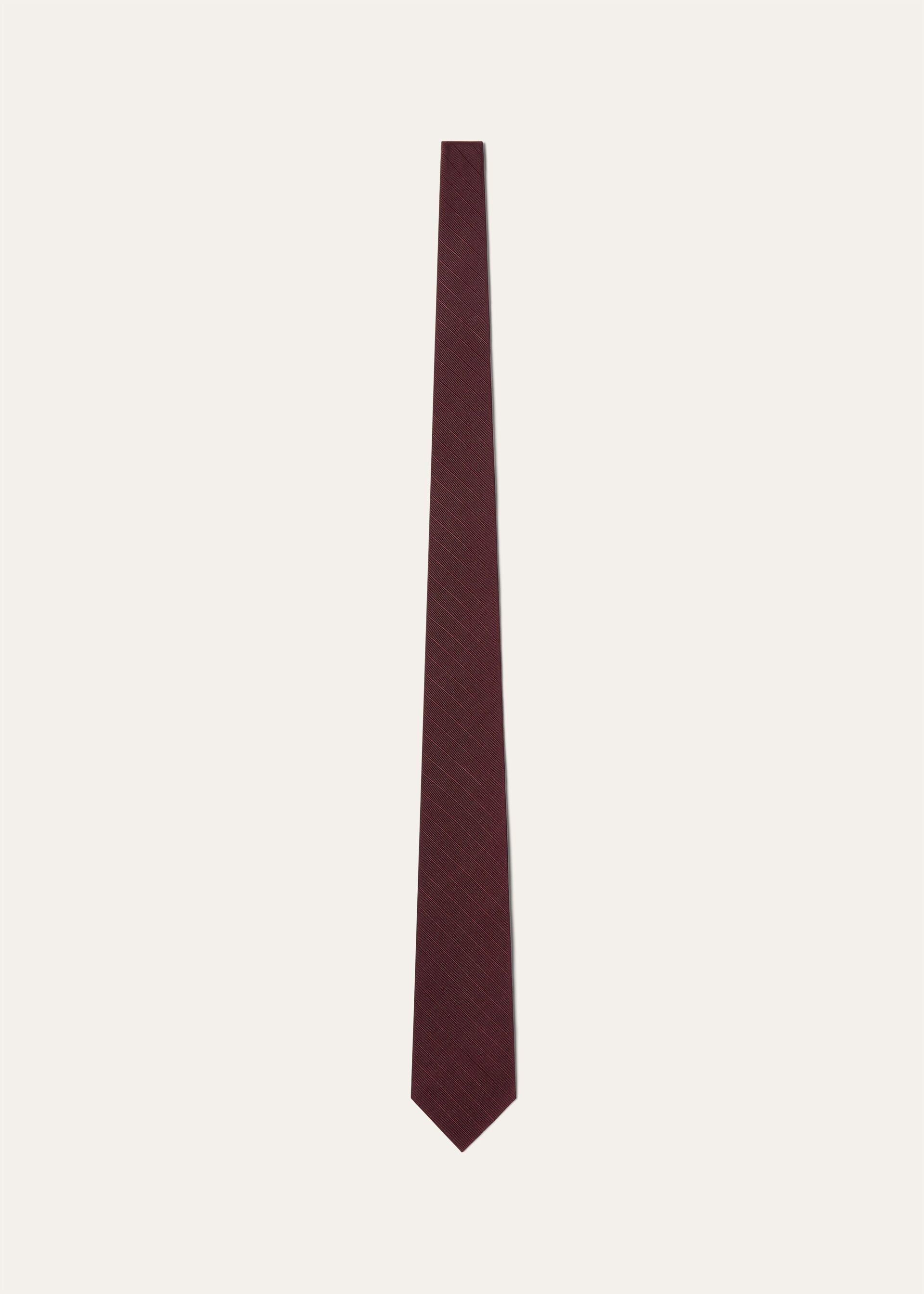 YALE TIE 8 DIAGONAL SILK TWILL