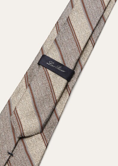 YALE TIE 8 REGIMENTAL SILK