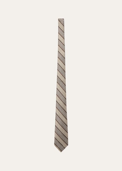 YALE TIE 8 REGIMENTAL SILK