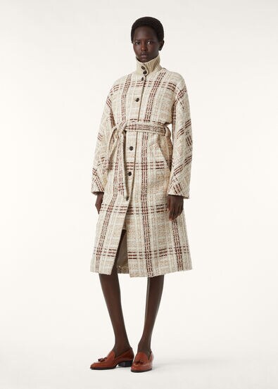 SYD SB COAT CHECK TWEED
