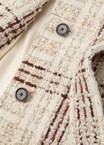 SYD SB COAT CHECK TWEED