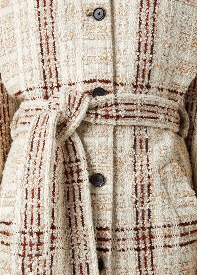 SYD SB COAT CHECK TWEED