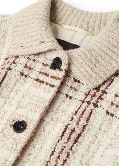 SYD SB COAT CHECK TWEED