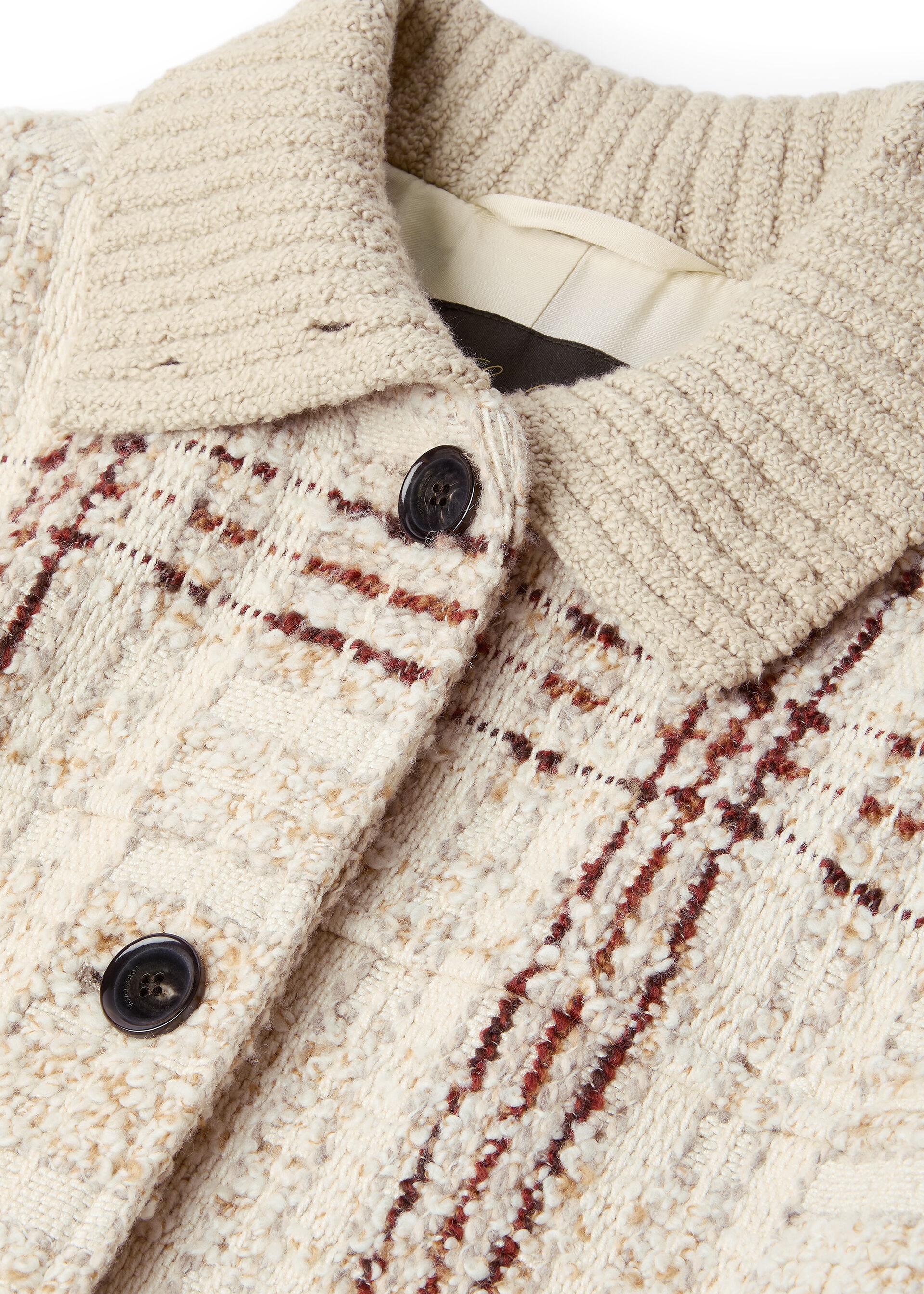 SYD SB COAT CHECK TWEED