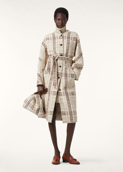 SYD SB COAT CHECK TWEED