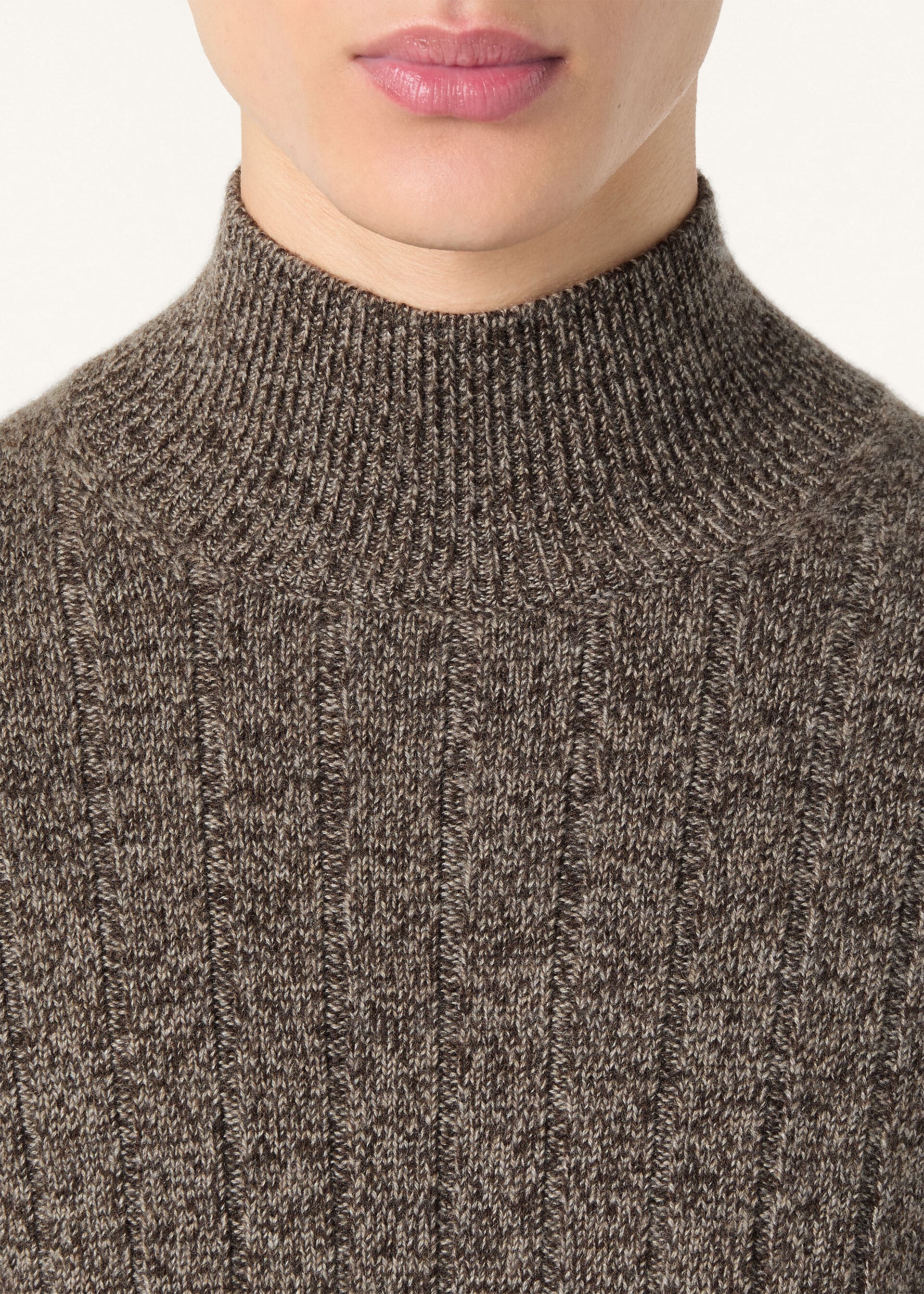SHEEP MEADOW TURTLENECK SWEATER CASH WOOL GG 8