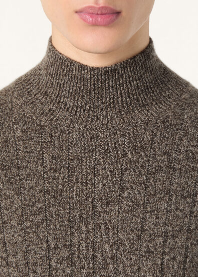 SHEEP MEADOW TURTLENECK SWEATER CASH WOOL GG 8