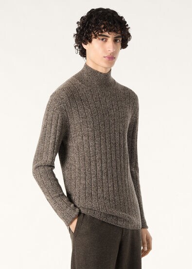 SHEEP MEADOW TURTLENECK SWEATER CASH WOOL GG 8