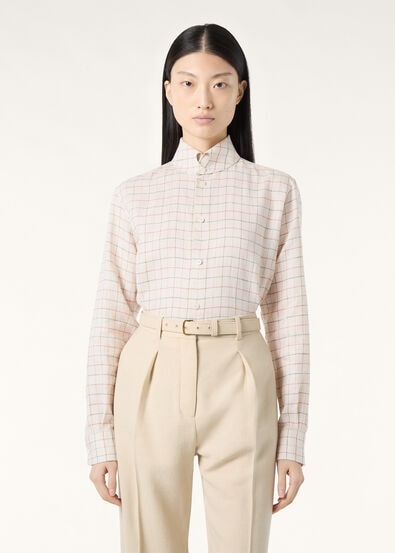 THEA DYLAN COLLAR SHIRT SOLAIRE BELT