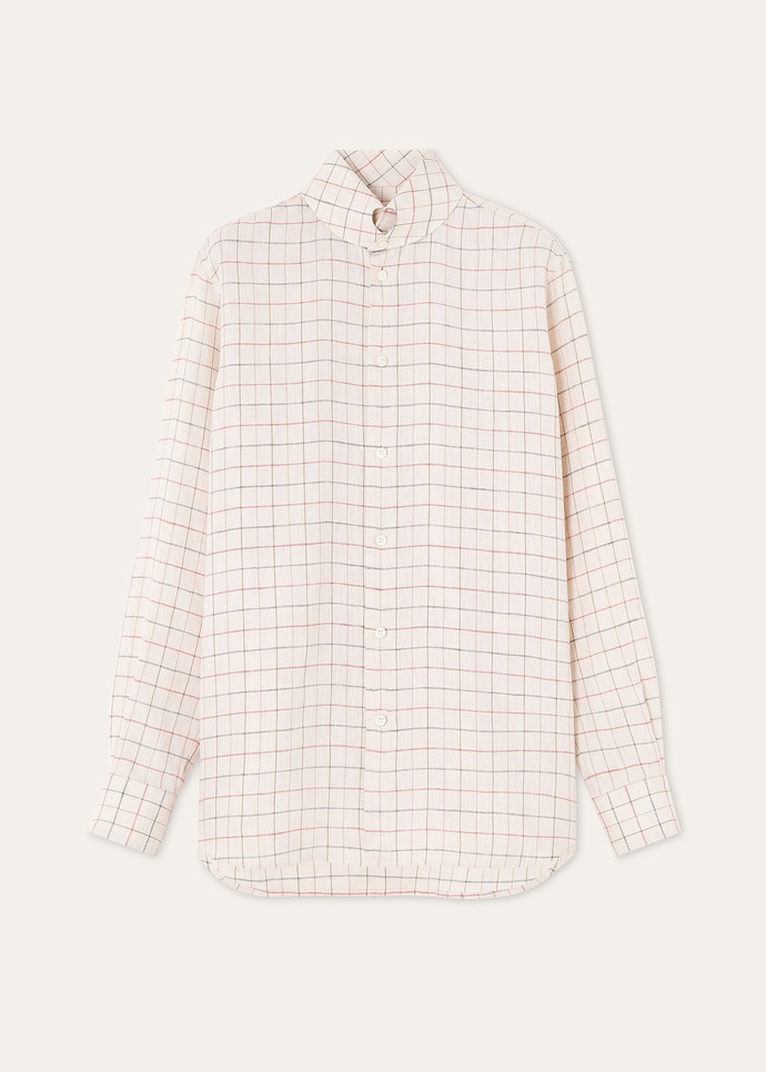 THEA DYLAN COLLAR SHIRT SOLAIRE BELT_FAQ1494_F4C1_5