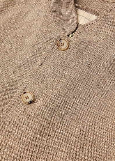 SPAGNA SB JACKET SARTORIAL LINEN CREPE