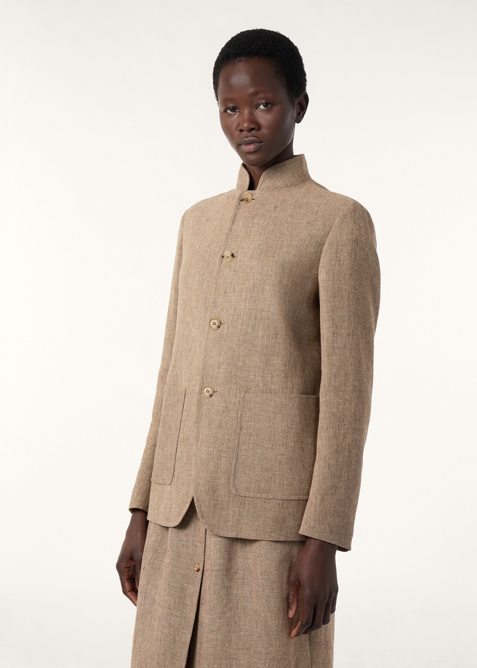 SPAGNA SB JACKET SARTORIAL LINEN CREPE_FAQ1495_D0XO_3