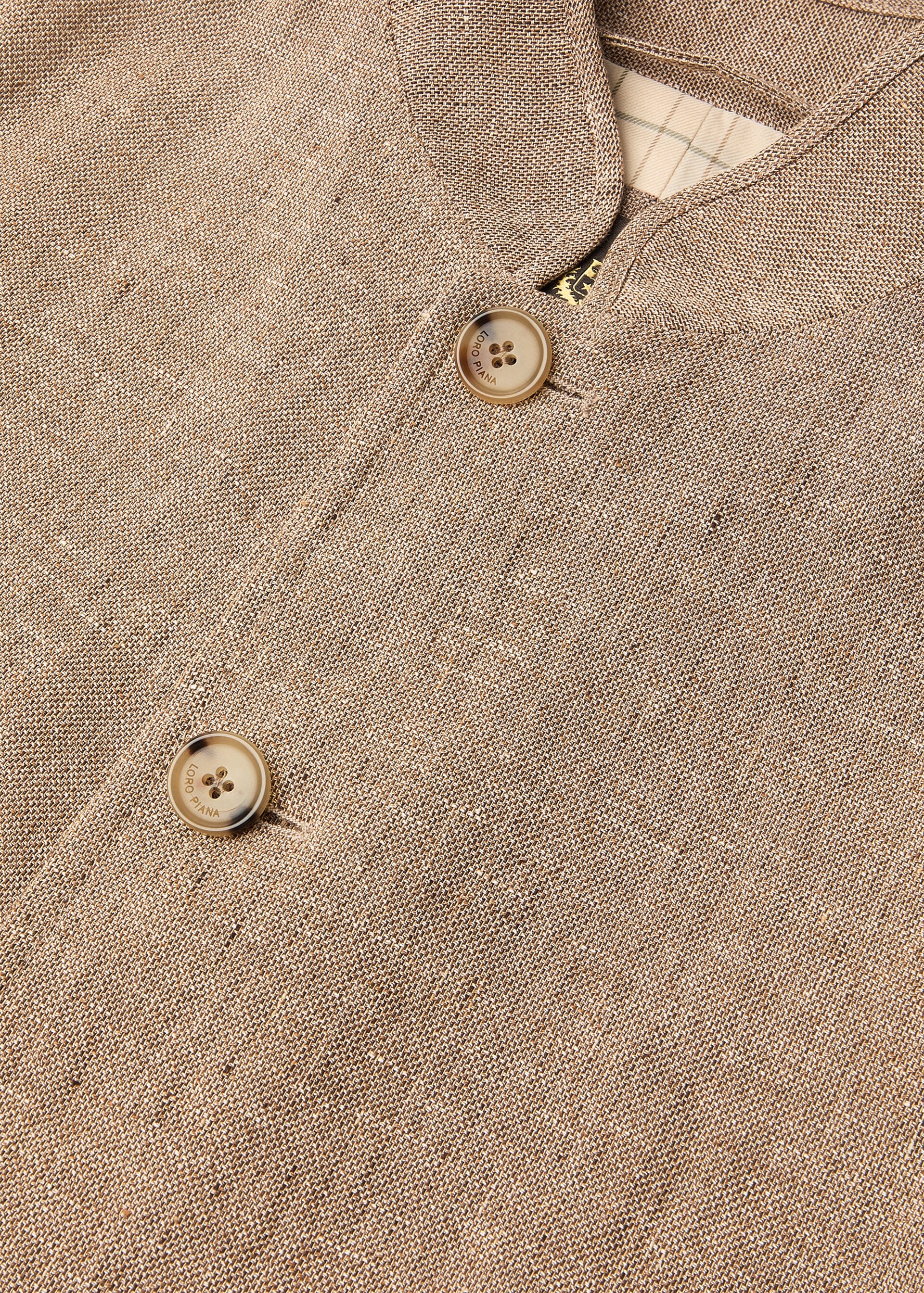 SPAGNA SB JACKET SARTORIAL LINEN CREPE