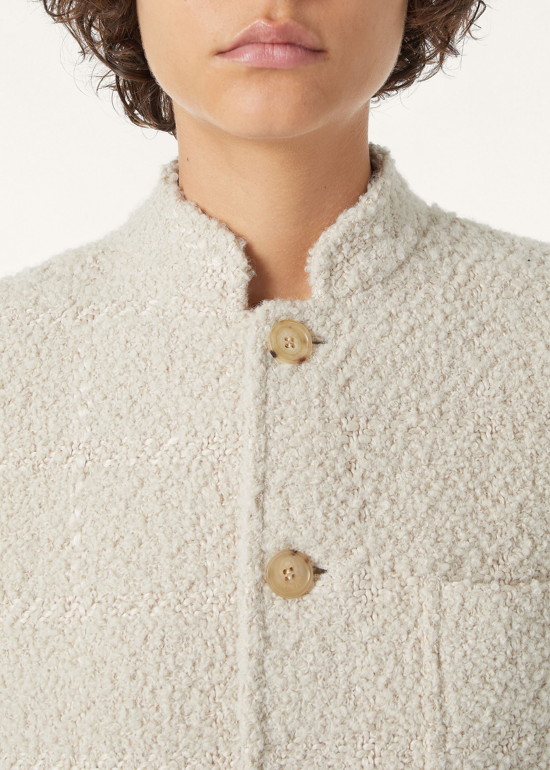 SPAGNA MINI SB JACKET BOUCLE' ALPACA