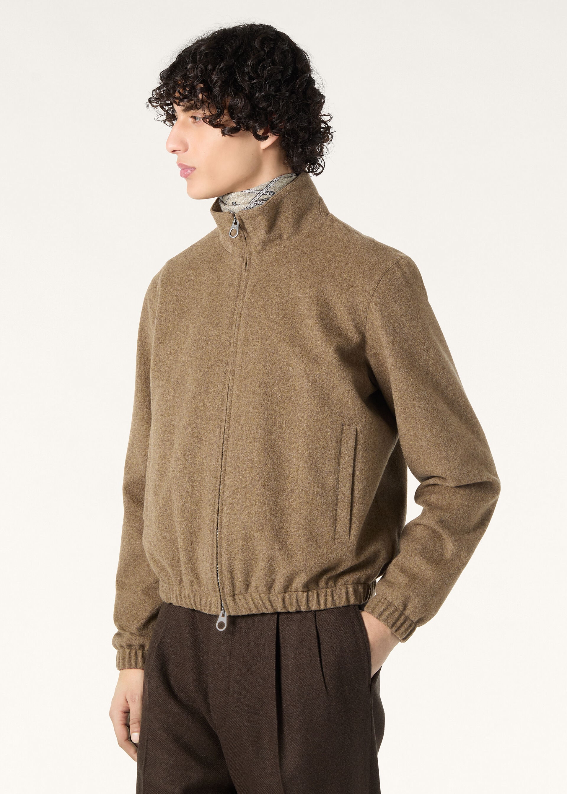 LORO PIANA BOMBER CASH CLIMA SYSTEM