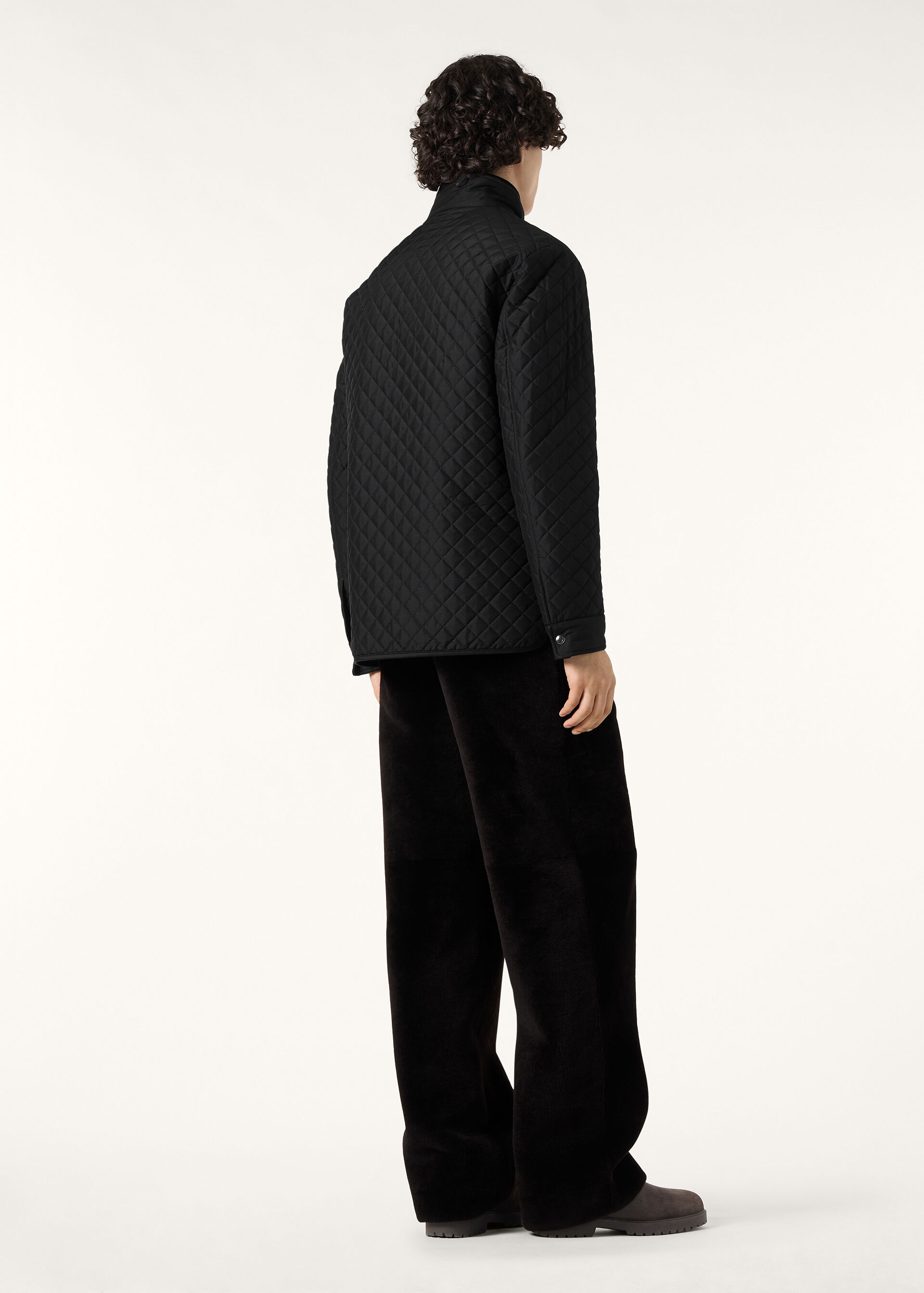 CEDRUS QUILTED BLOUSON SILK TECH STORM