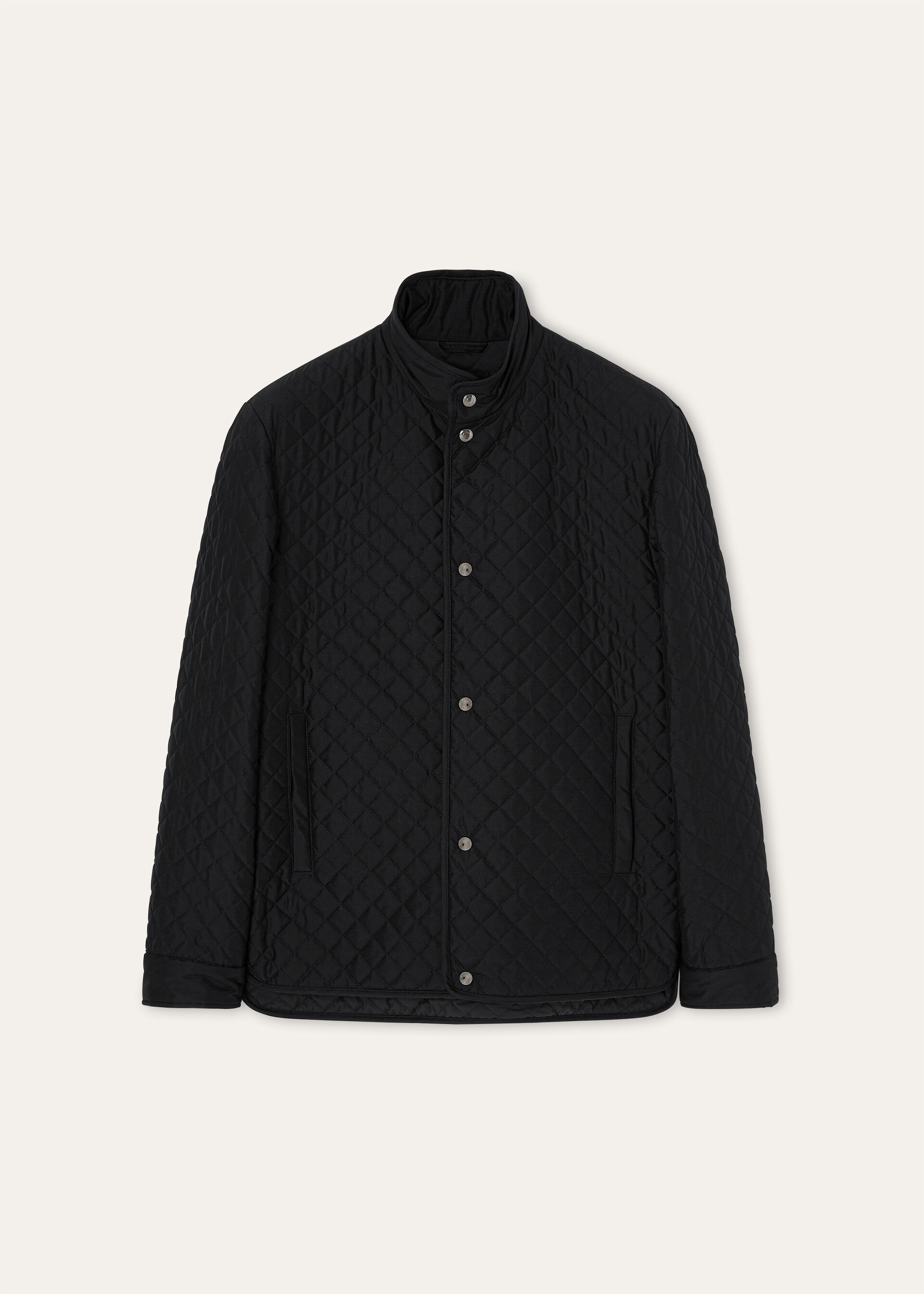 CEDRUS QUILTED BLOUSON SILK TECH STORM