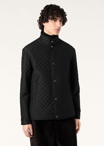 CEDRUS QUILTED BLOUSON SILK TECH STORM