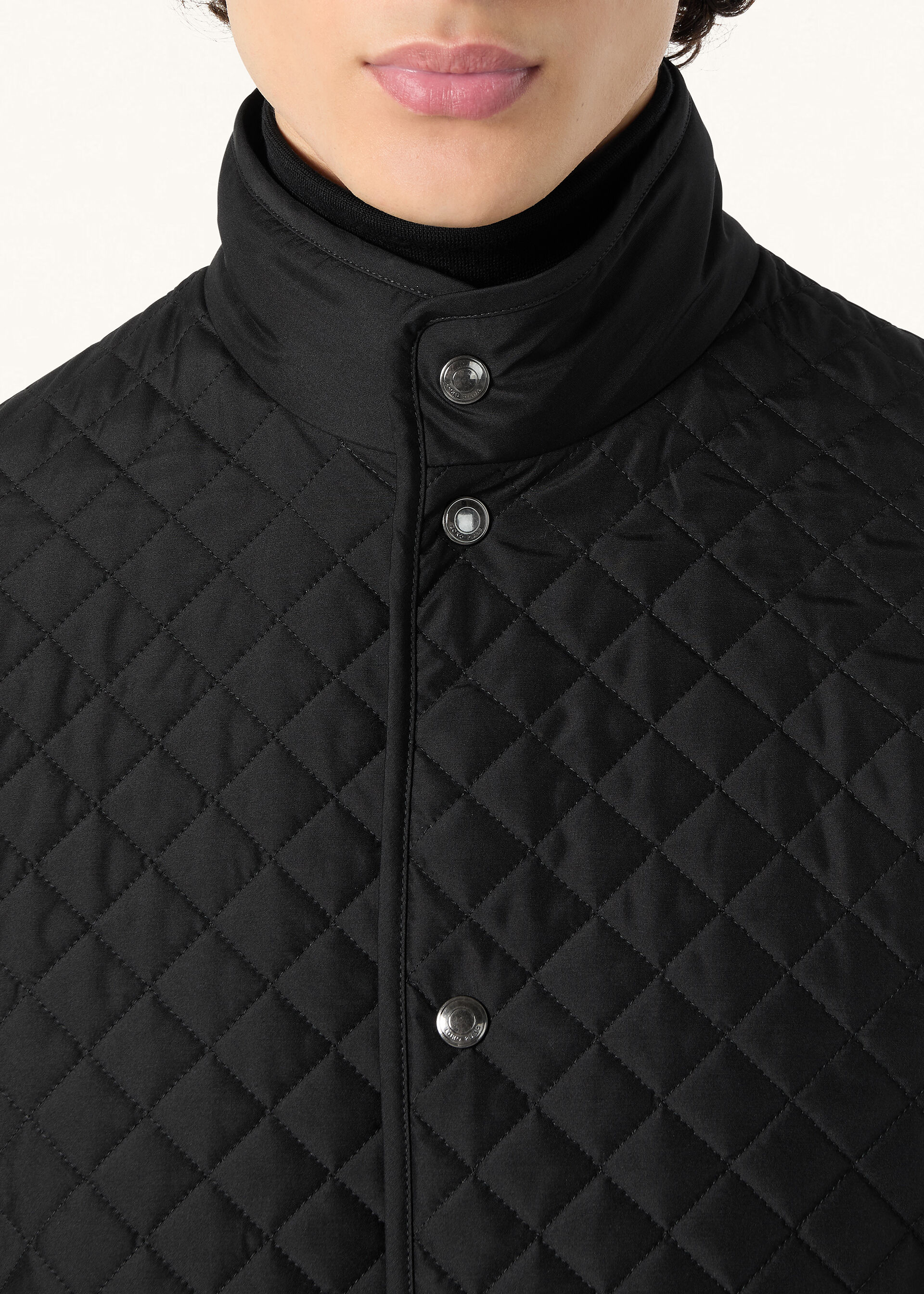 CEDRUS QUILTED BLOUSON SILK TECH STORM