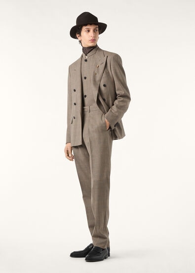 IRVING VEST SOPRA VISSO PRINCE OF WALES